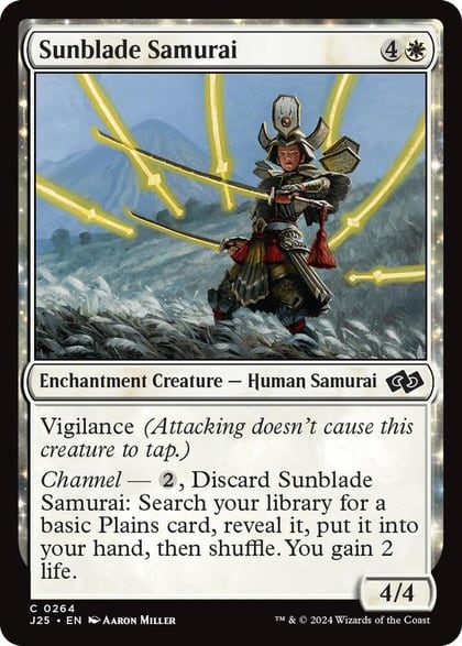 Sunblade Samurai, Foundations Jumpstart 264