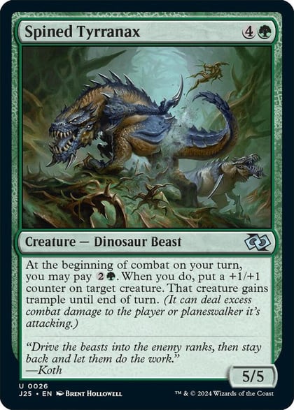 Spined Tyrranax, Foundations Jumpstart 26