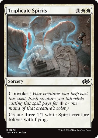Triplicate Spirits, Foundations Jumpstart 273