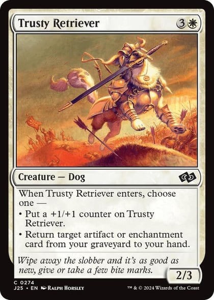 Trusty Retriever, Foundations Jumpstart 274