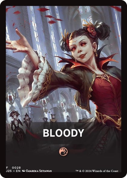Bloody Theme Card, Foundations Jumpstart 28