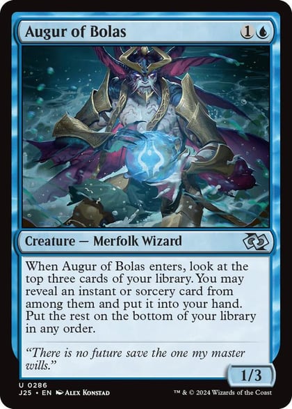 Augur of Bolas, Foundations Jumpstart 286