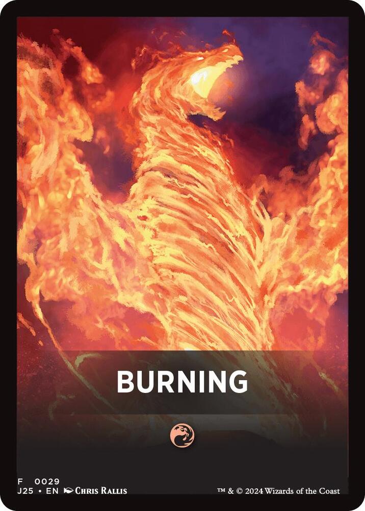 Burning Theme Card, Foundations Jumpstart 29