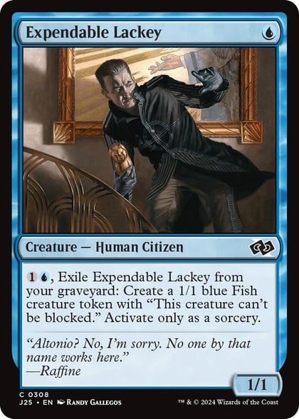 Expendable Lackey, Foundations Jumpstart 308