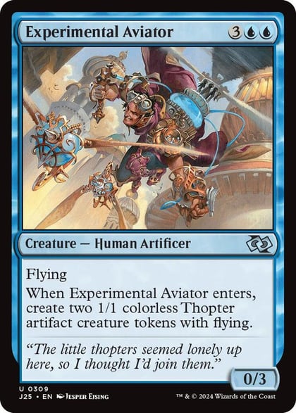 Experimental Aviator, Foundations Jumpstart 309