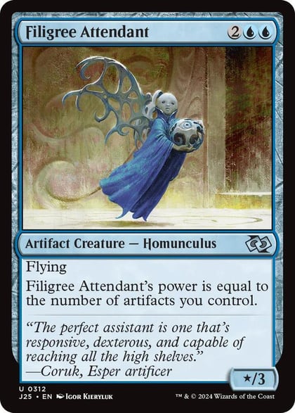 Filigree Attendant, Foundations Jumpstart 312