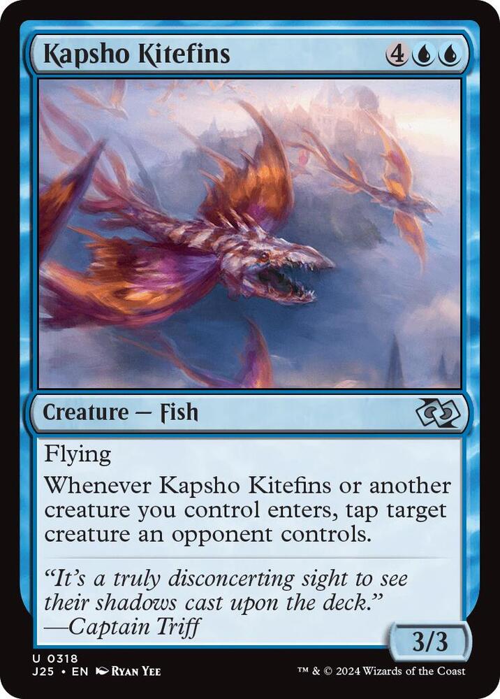 Kapsho Kitefins, Foundations Jumpstart 318