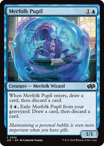 Merfolk Pupil, Foundations Jumpstart 326