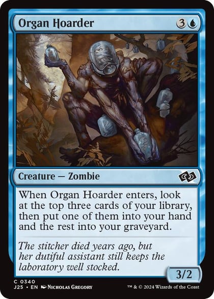 Organ Hoarder, Foundations Jumpstart 340