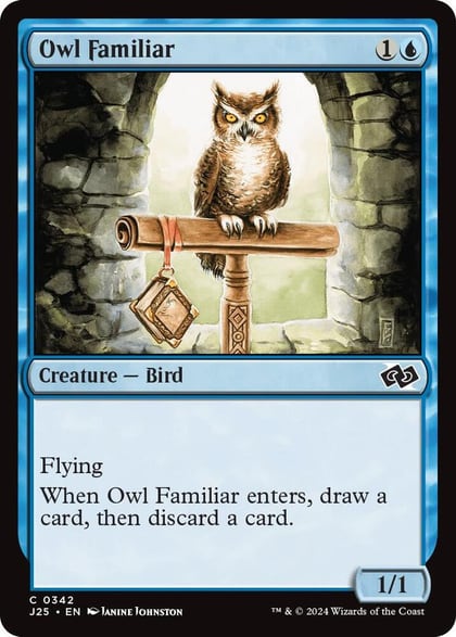 Owl Familiar, Foundations Jumpstart 342