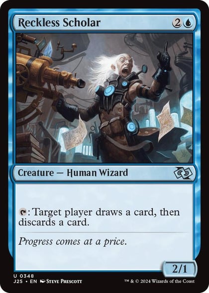 Reckless Scholar, Foundations Jumpstart 348