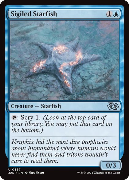 Sigiled Starfish, Foundations Jumpstart 357
