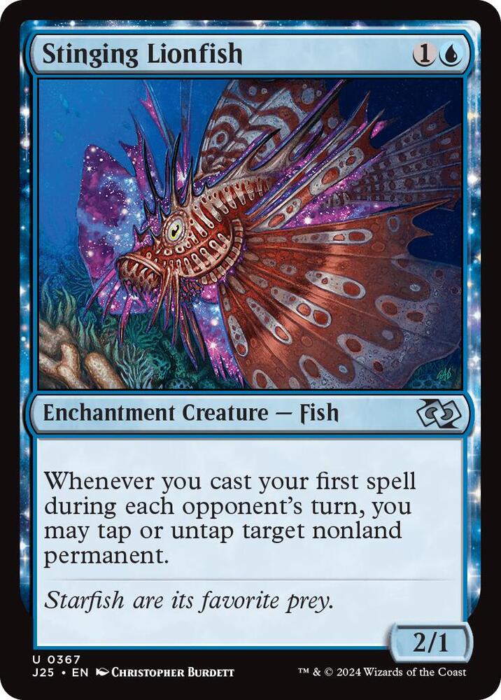 Stinging Lionfish, Foundations Jumpstart 367