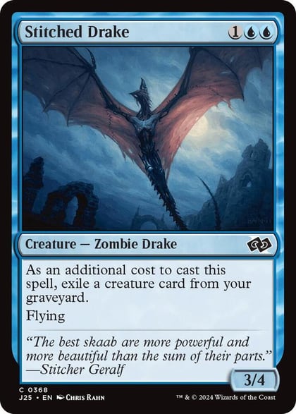 Stitched Drake, Foundations Jumpstart 368
