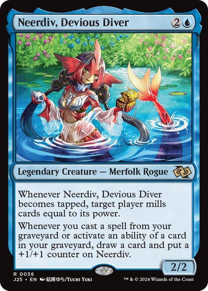 Neerdiv, Devious Diver (Anime), Foundations Jumpstart 36