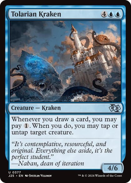 Tolarian Kraken, Foundations Jumpstart 377