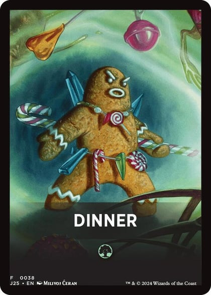 Dinner Theme Card, Foundations Jumpstart 38