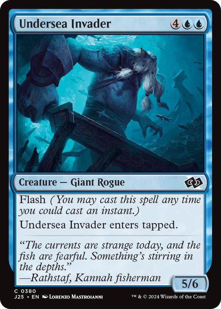 Undersea Invader, Foundations Jumpstart 380