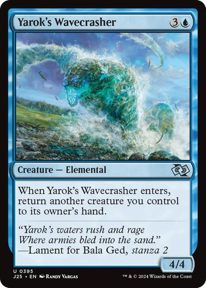 Yarok's Wavecrasher, Foundations Jumpstart 395