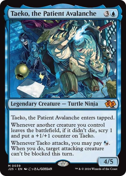 Taeko, the Patient Avalanche (Anime), Foundations Jumpstart 39