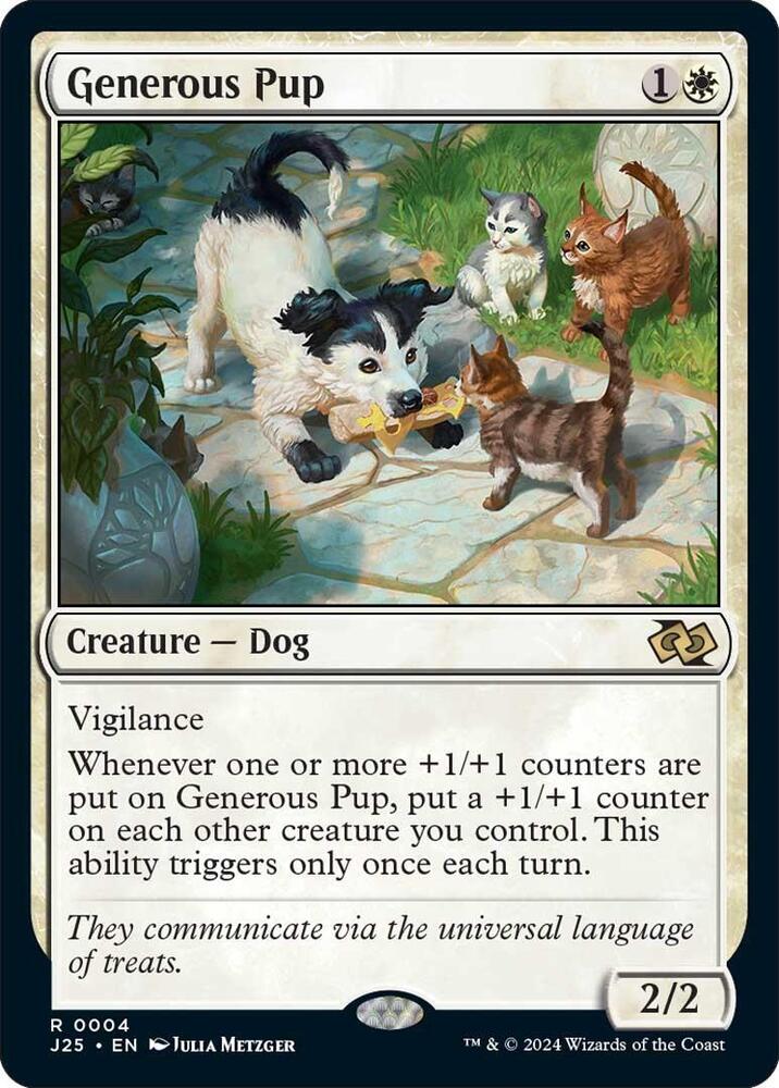 Generous Pup, Foundations Jumpstart 4