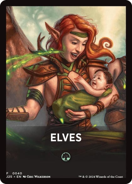 Elves Theme Card, Foundations Jumpstart 40