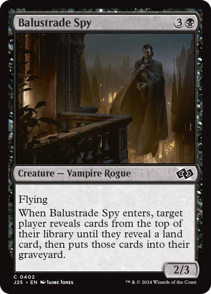 Balustrade Spy, Foundations Jumpstart 402