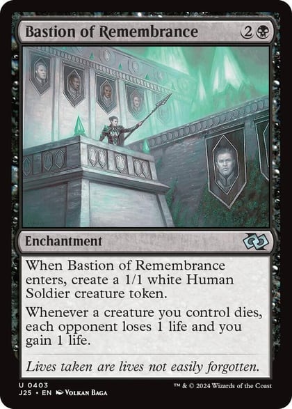 Bastion of Remembrance, Foundations Jumpstart 403