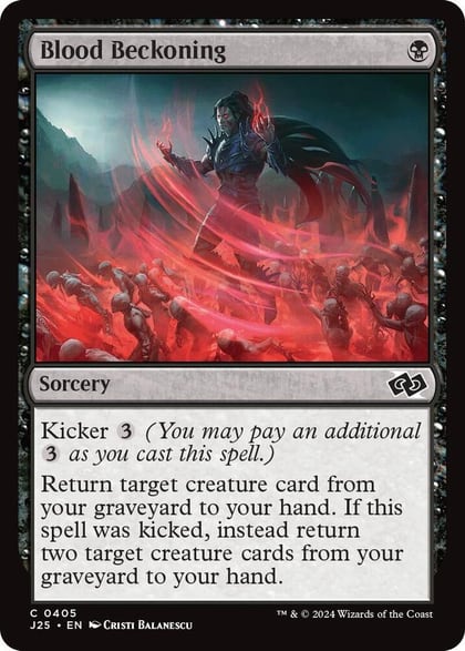 Blood Beckoning, Foundations Jumpstart 405
