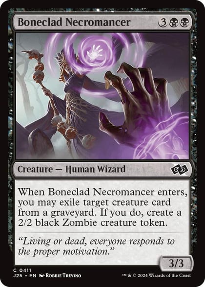 Boneclad Necromancer, Foundations Jumpstart 411
