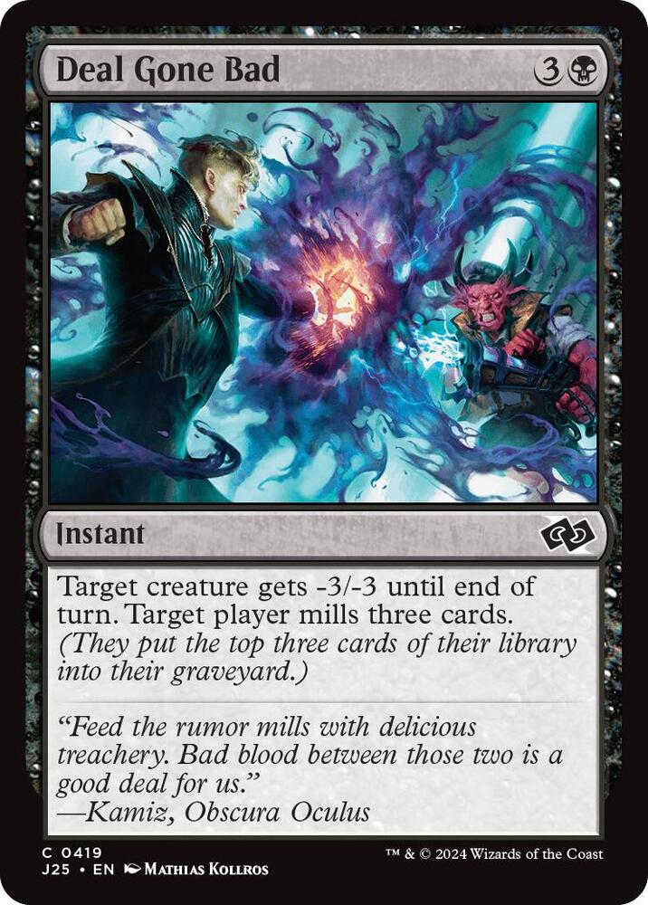 Deal Gone Bad, Foundations Jumpstart 419