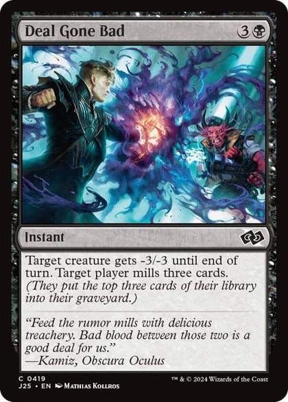Deal Gone Bad, Foundations Jumpstart 419