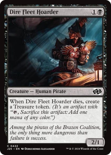 Dire Fleet Hoarder, Foundations Jumpstart 422