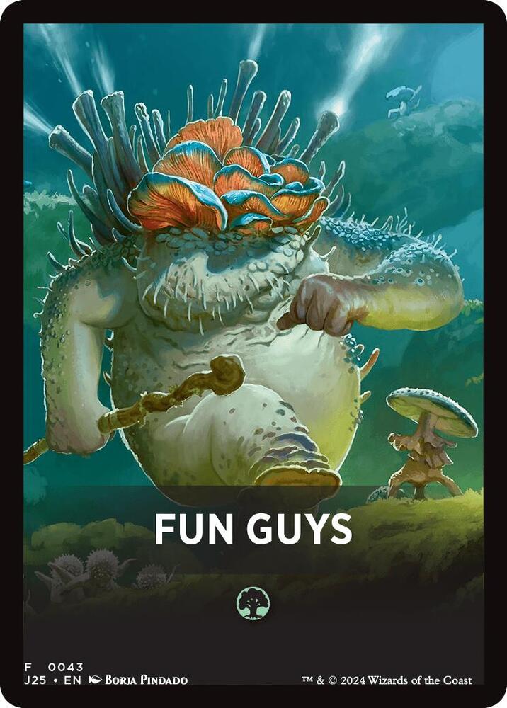 Fun Guys Theme Card, Foundations Jumpstart 43