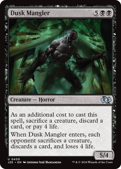 Dusk Mangler, Foundations Jumpstart 430