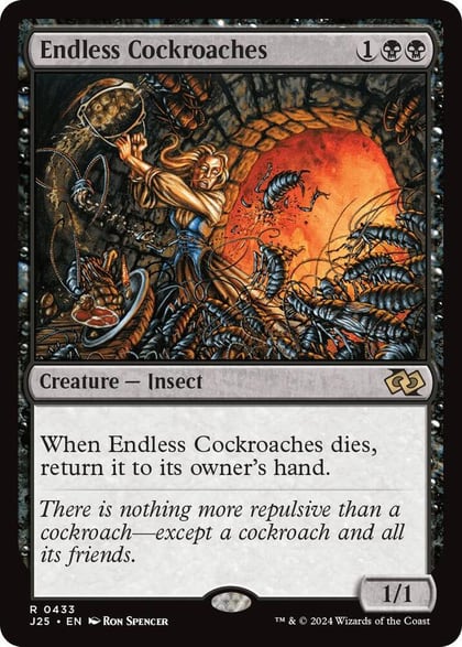 Endless Cockroaches, Foundations Jumpstart 433