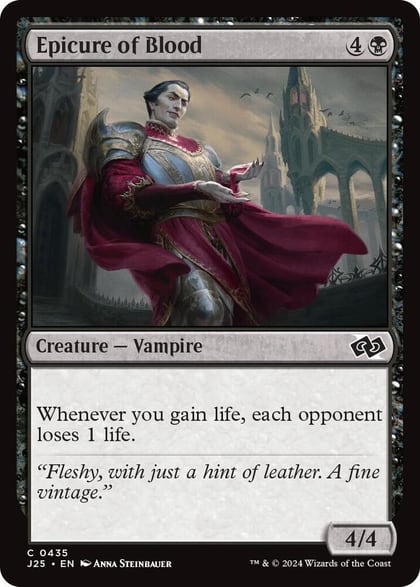 Epicure of Blood, Foundations Jumpstart 435
