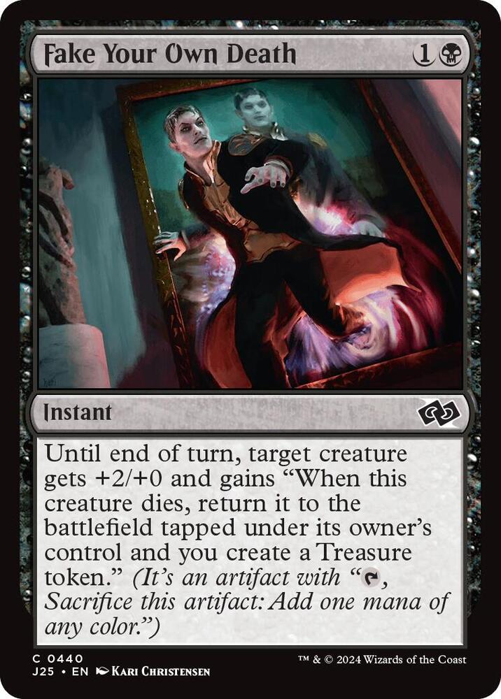 Fake Your Own Death, Foundations Jumpstart 440
