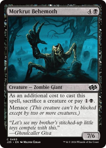 Morkrut Behemoth, Foundations Jumpstart 465