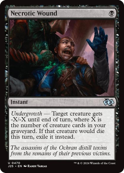 Necrotic Wound, Foundations Jumpstart 470