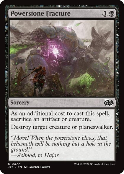 Powerstone Fracture, Foundations Jumpstart 477