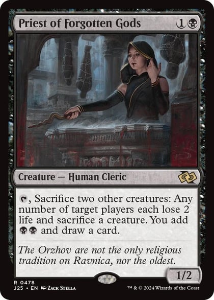 Priest of Forgotten Gods, Foundations Jumpstart 478