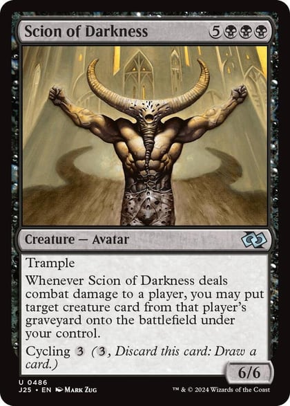 Scion of Darkness, Foundations Jumpstart 486