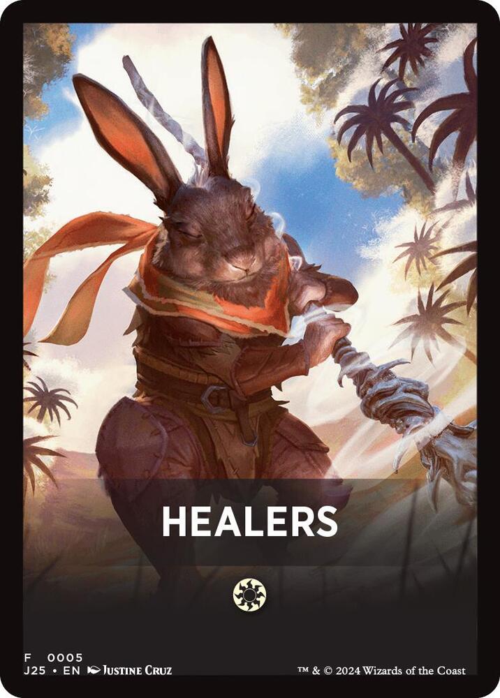 Healers Theme Card, Foundations Jumpstart 5