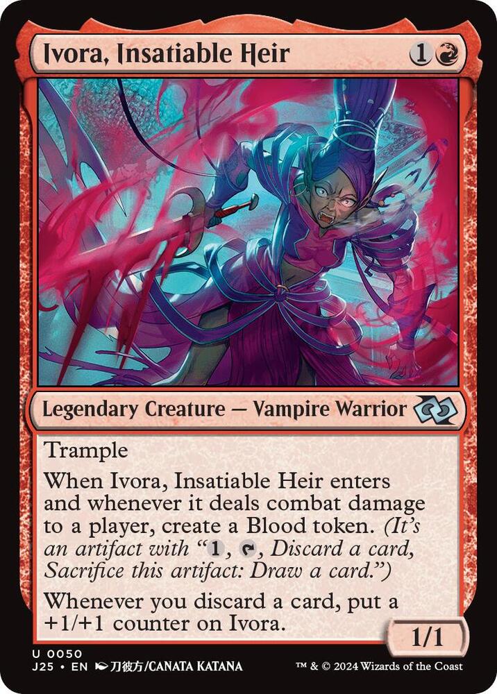 Ivora, Insatiable Heir (Anime), Foundations Jumpstart 50