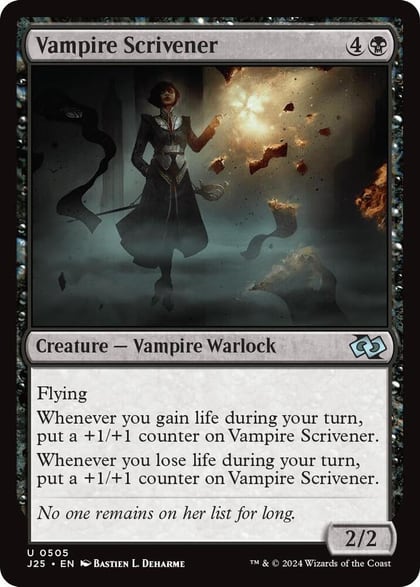 Vampire Scrivener, Foundations Jumpstart 505