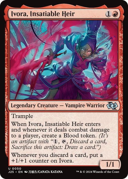 Ivora, Insatiable Heir (Anime), Foundations Jumpstart 50