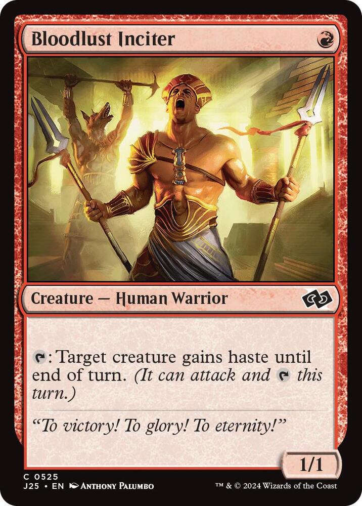 Bloodlust Inciter, Foundations Jumpstart 525