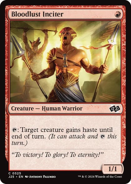 Bloodlust Inciter, Foundations Jumpstart 525