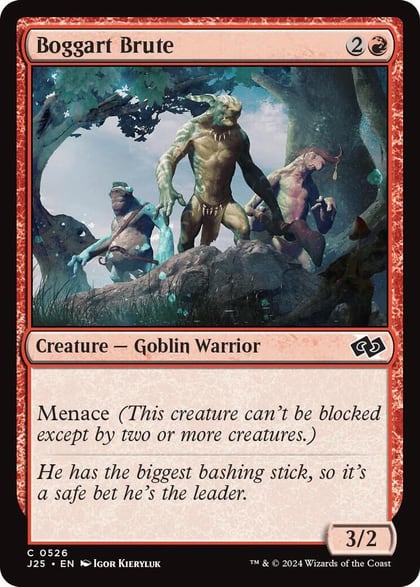 Boggart Brute, Foundations Jumpstart 526